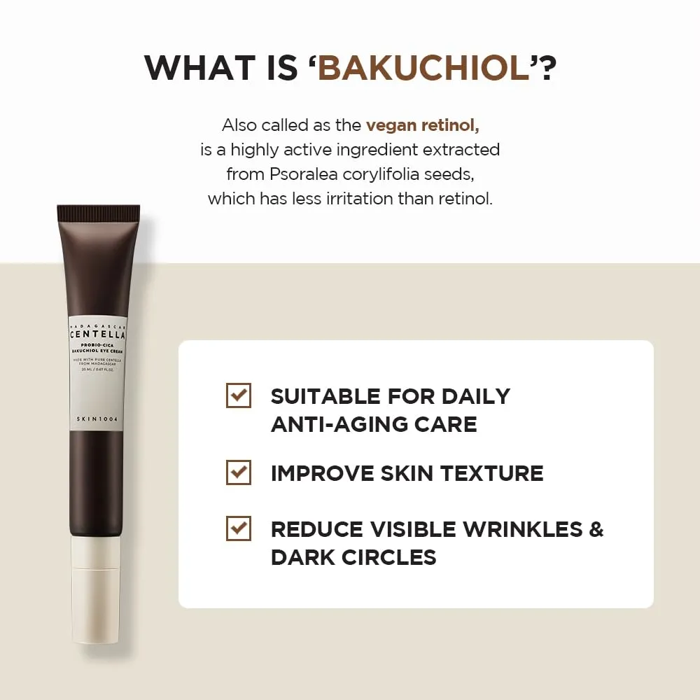 [ SKIN1004 ] Centella Probio-Cica Bakuchiol Eye Cream 20 ml / 0.67 fl.oz
