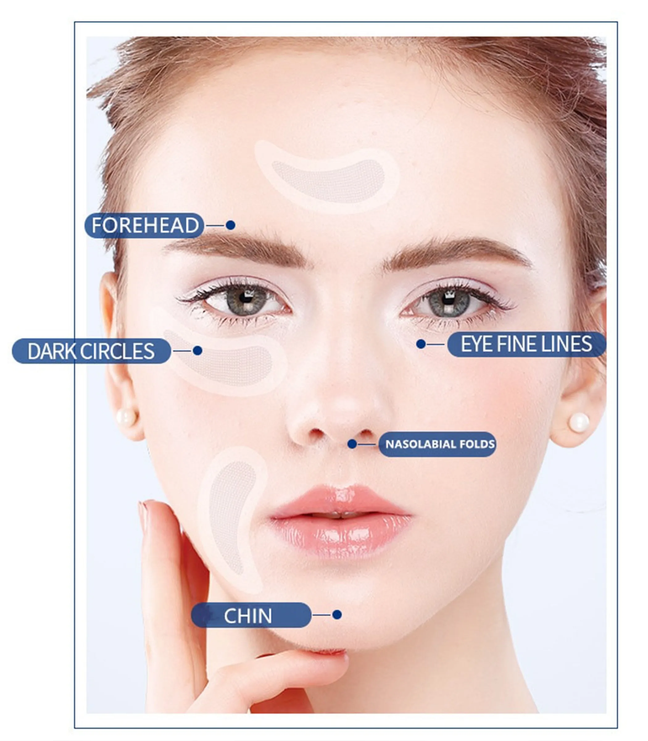 10 Boxes(20 Pairs) Ilisya Micro-needle Eye Patch for Wrinkles Fine Lines Hyaluronic Acid Eye Mask Dark Circle Puffiness Eye Pads