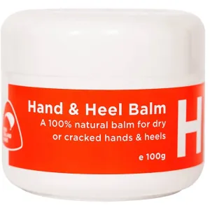 100ml Hand Heel and Foot Cream Balm for Dry Cracked Skin Treatment & Repair: 100% Natural Ingredients for Protection & Healing