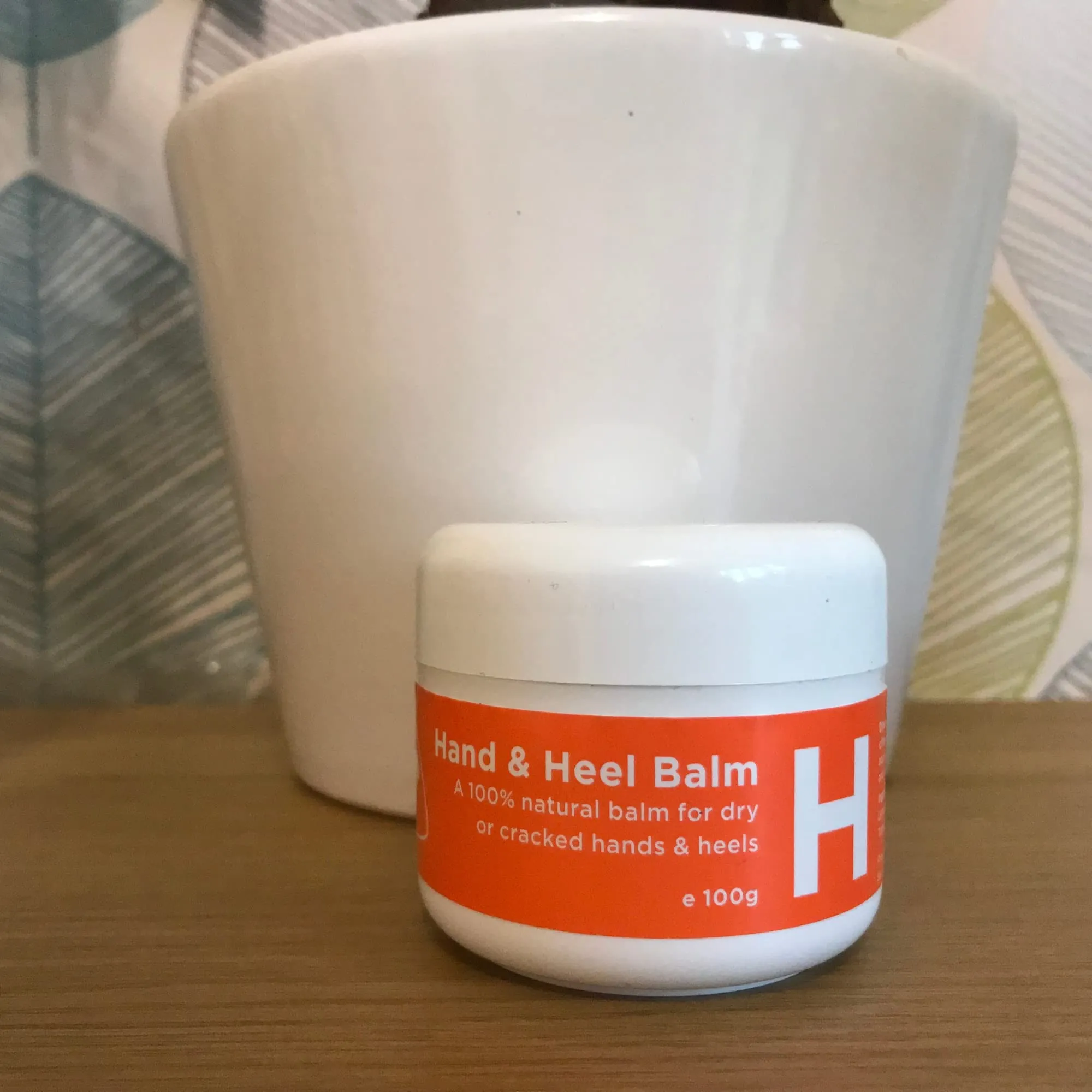 100ml Hand Heel and Foot Cream Balm for Dry Cracked Skin Treatment & Repair: 100% Natural Ingredients for Protection & Healing