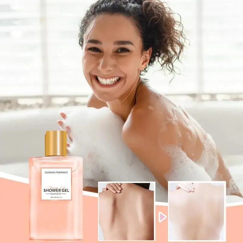 1pcs Elegant Fragrance Shower Gel Deep Nourishing Hydrating Body Lotion