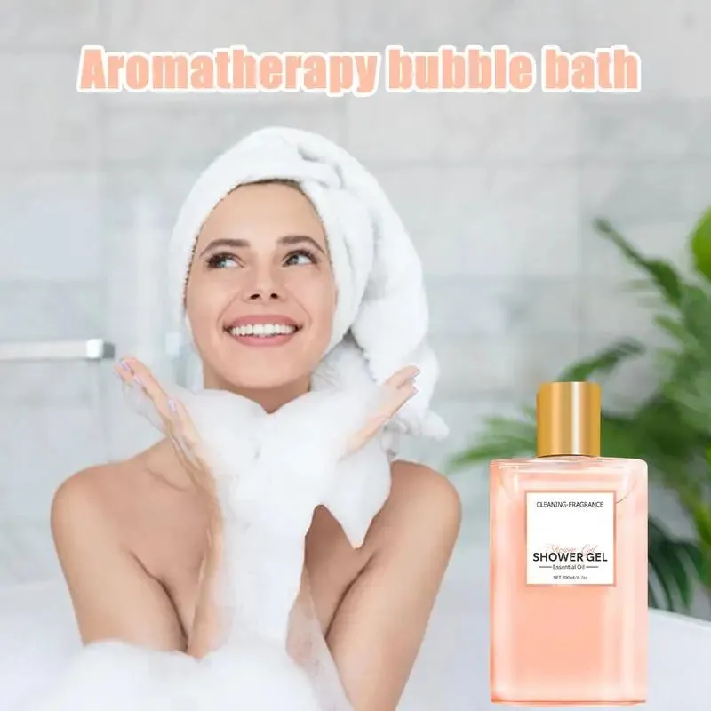 1pcs Elegant Fragrance Shower Gel Deep Nourishing Hydrating Body Lotion