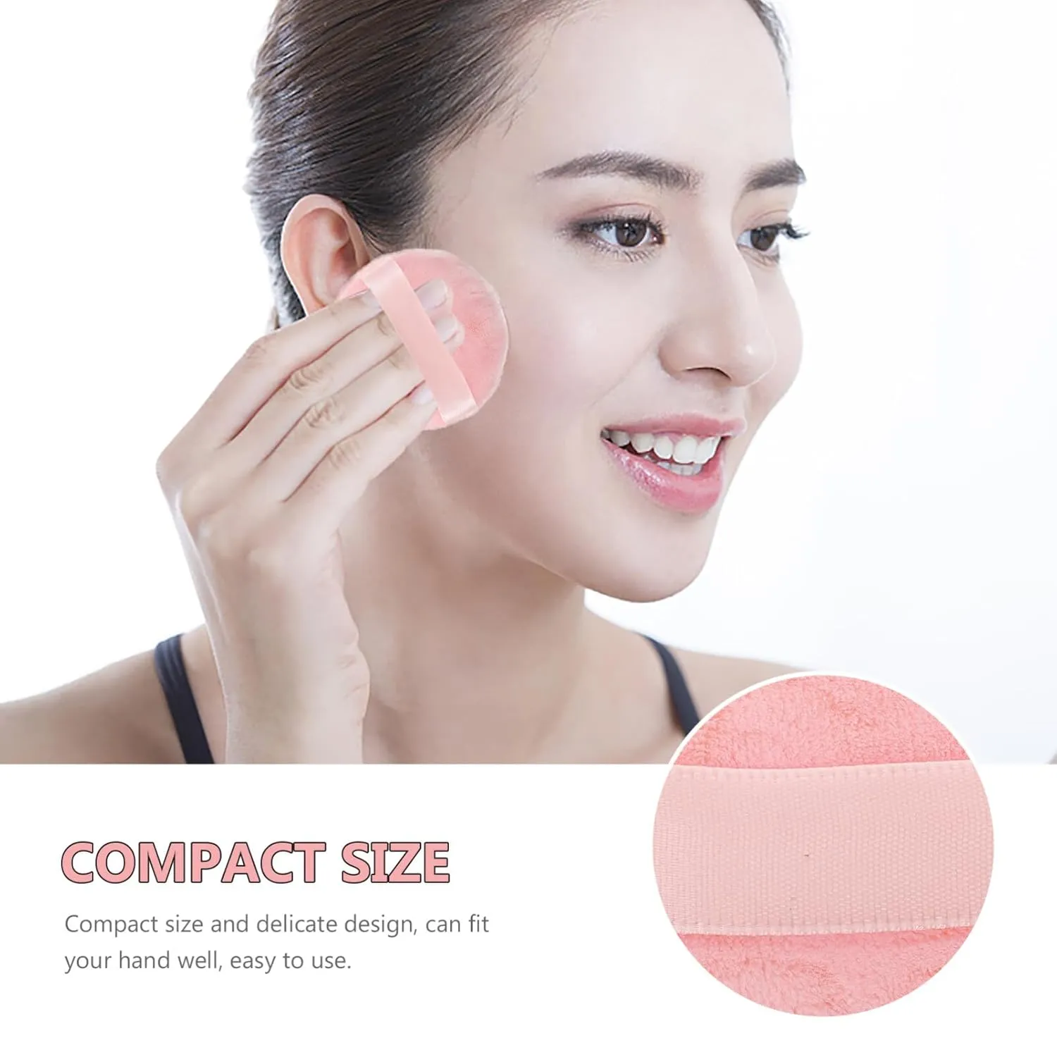 2 Pcs Loose Powder Puff Powder Puffs Makeup Sponges for Foundation Beauty Sponges for Makeup Make up Sponges for Foundation Blending Sponges Puffs for Makeup Foundation Sponge