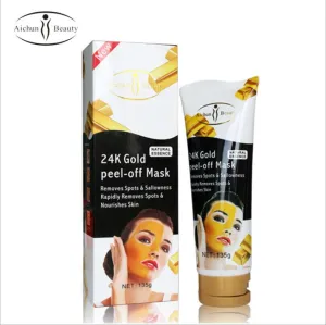 24K Gold Face Mask Black Head Acne blackhead Remover Oil Control Natural Essence