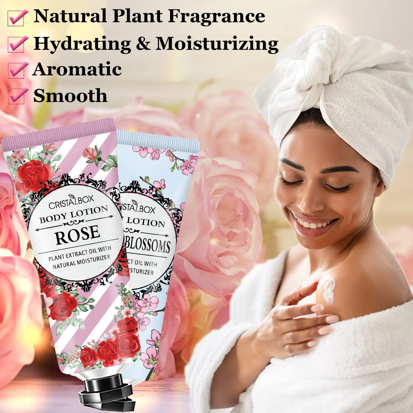 36 Pack Lotion for Dry Skin,Body Lotion for Women and Men,Valentines Day Gifts for Her,Valentines Gifts,Natural Plant Scented Body Moisturizers,Travel Size Lotion Bulk,Moisturizing Lotion Shea Butter