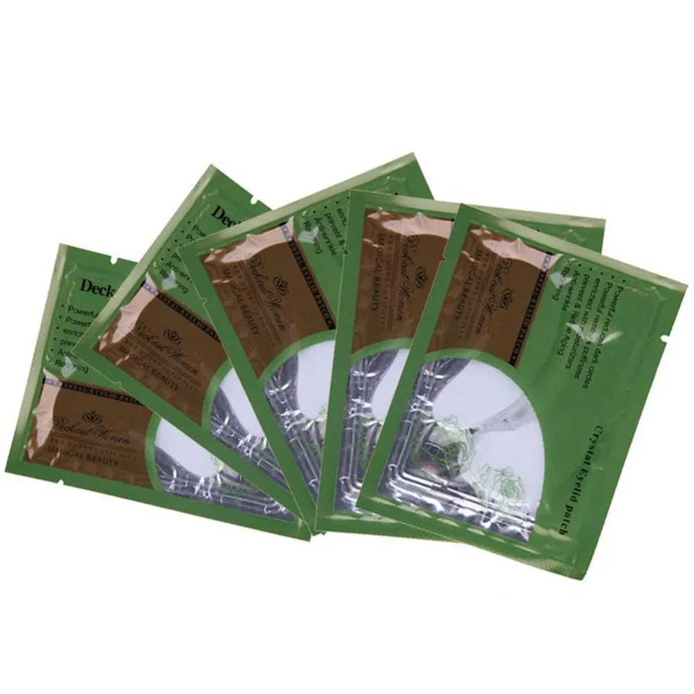 5 Pairs Jelly Collagen Eye Masks Patches Reduce Wrinkles Bags Dark Circles