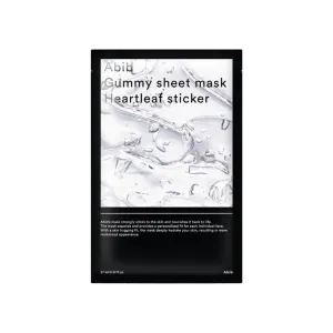 Abib Gummy Sheet Mask Heartleaf Sticker