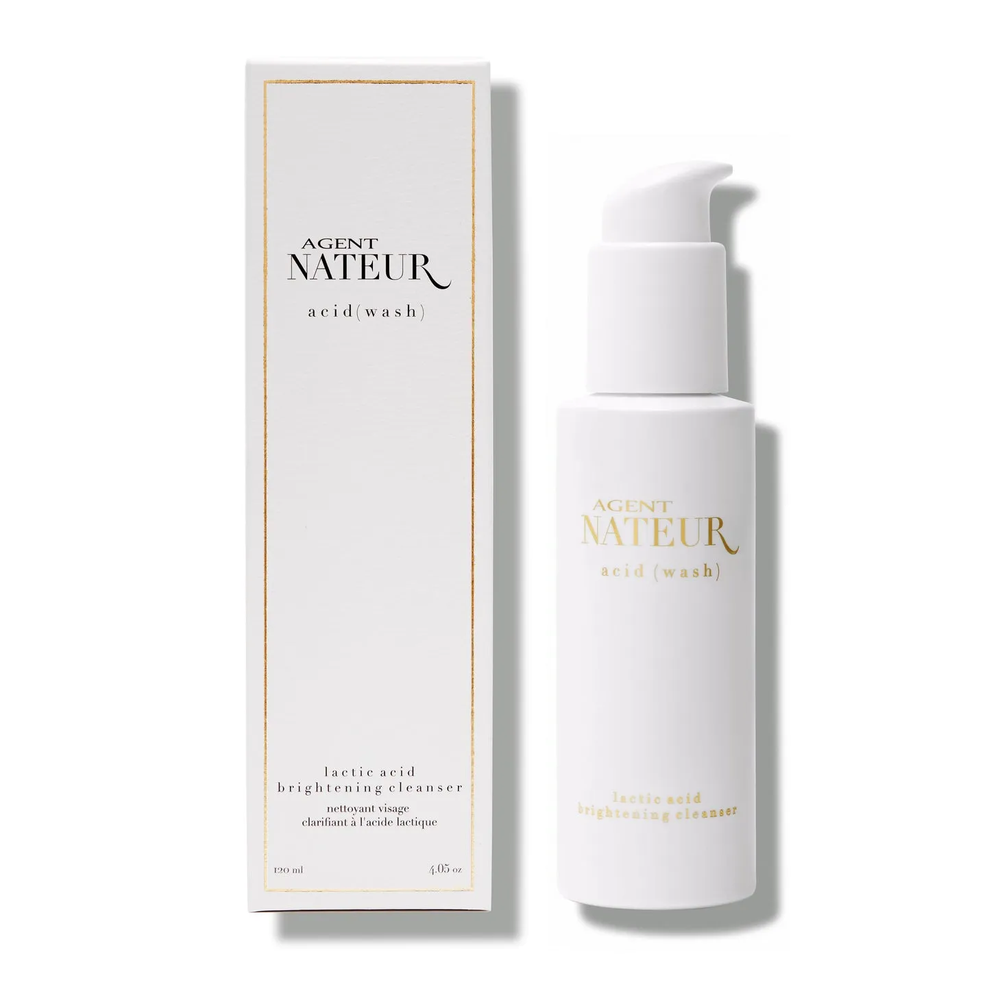 acid (wash) lactic acid skin brightening cleanser