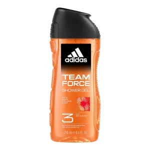 ADIDAS SHOWER GEL TEAM FORCE ORANGE EXTRACT 3IN1 250 ML