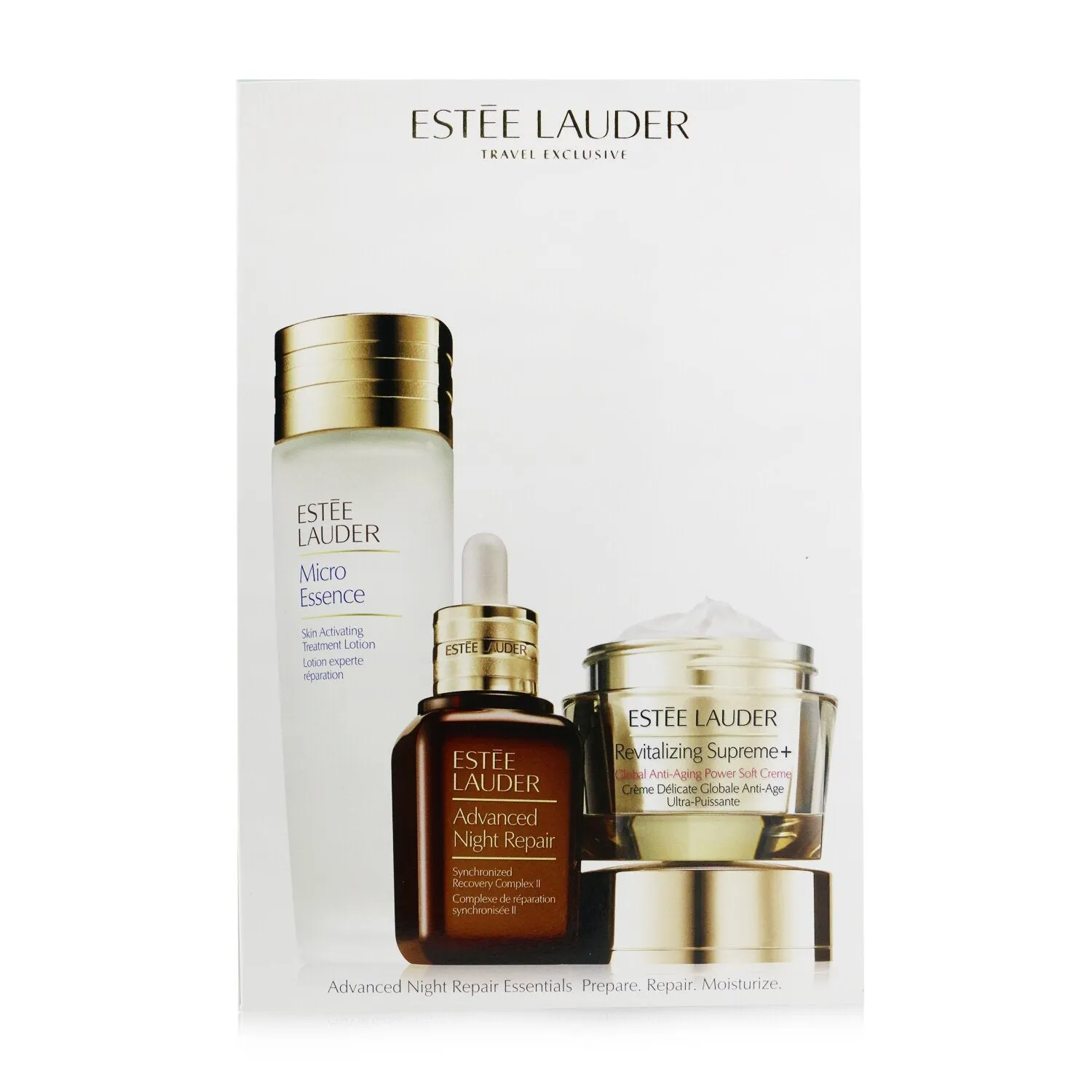 Advanced Night Repair Essentials Set: Advanced Night Repair 50ml  Micro Essence 150ml  Revitalizing Supreme  Creme 75ml