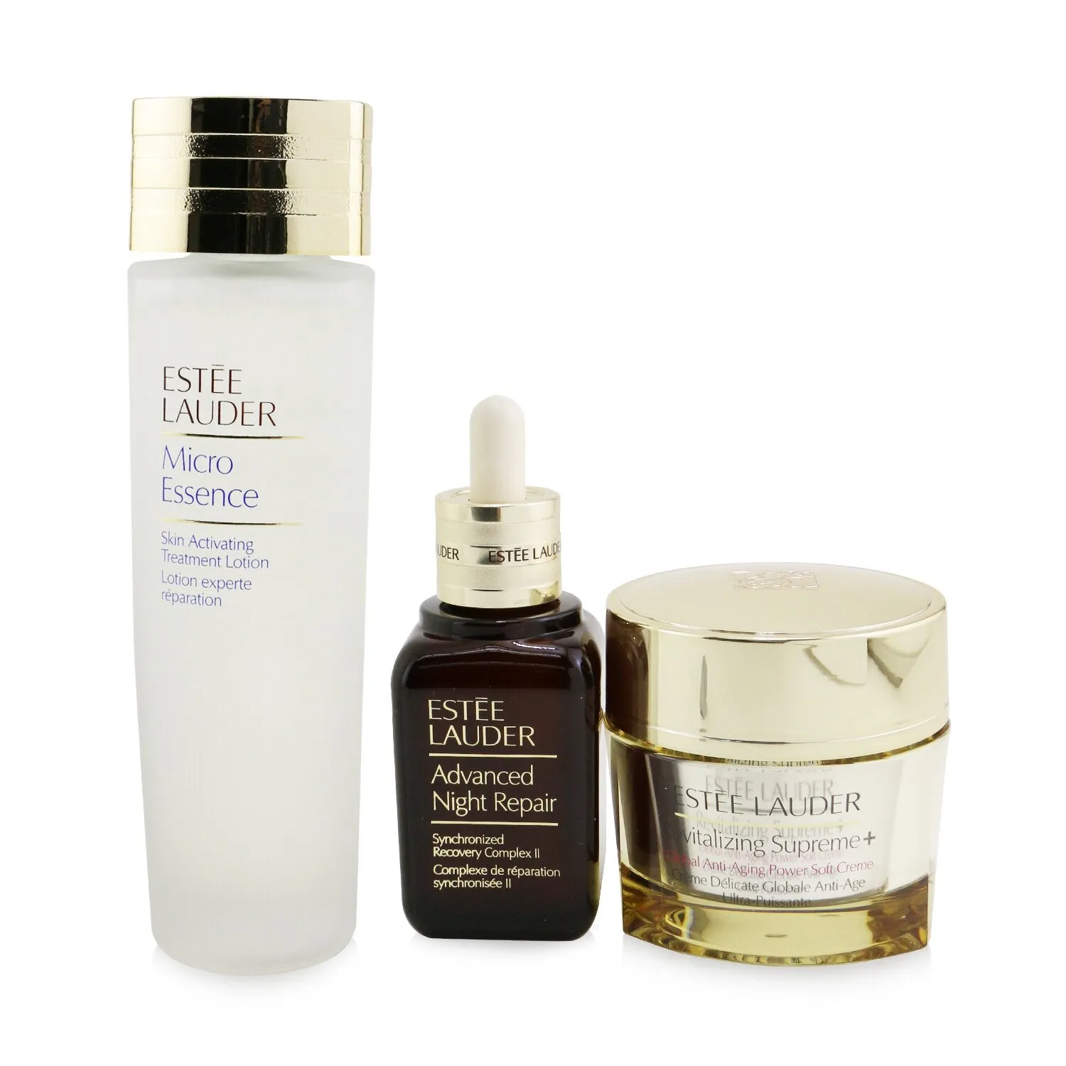Advanced Night Repair Essentials Set: Advanced Night Repair 50ml  Micro Essence 150ml  Revitalizing Supreme  Creme 75ml