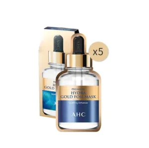 AHC Premium Hydra Gold Foil Mask Sheet 25g x5ea