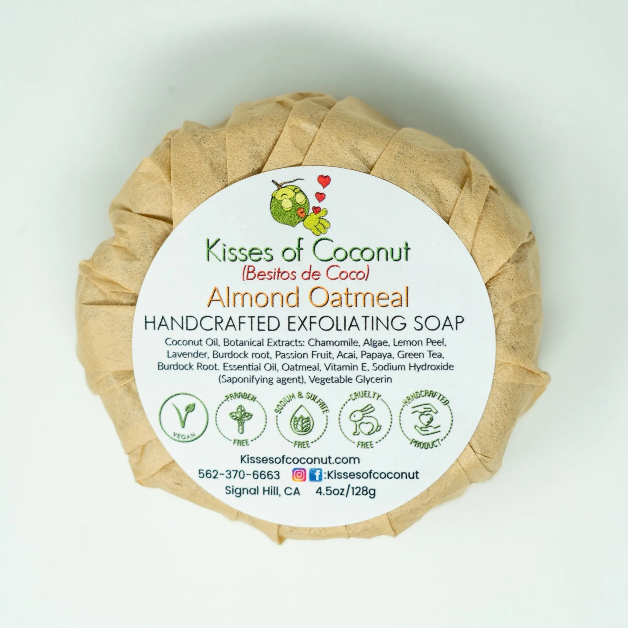 Almond Oatmeal Soap