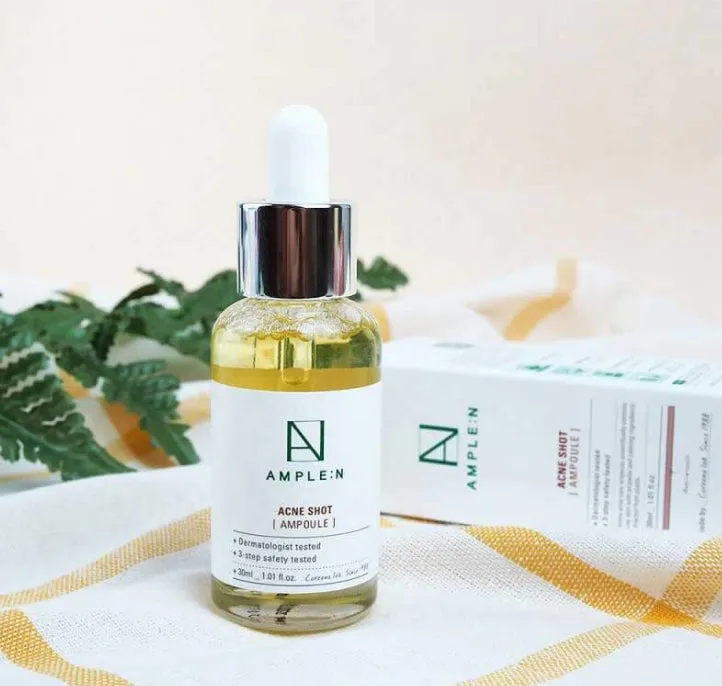 AMPLE:N Acne Shot Ampoule 30ml Womens Skincare Beauty Facial Cosmetics
