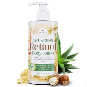 Anti Aging Retinol Body Lotion with Shea & Cocoa Butter