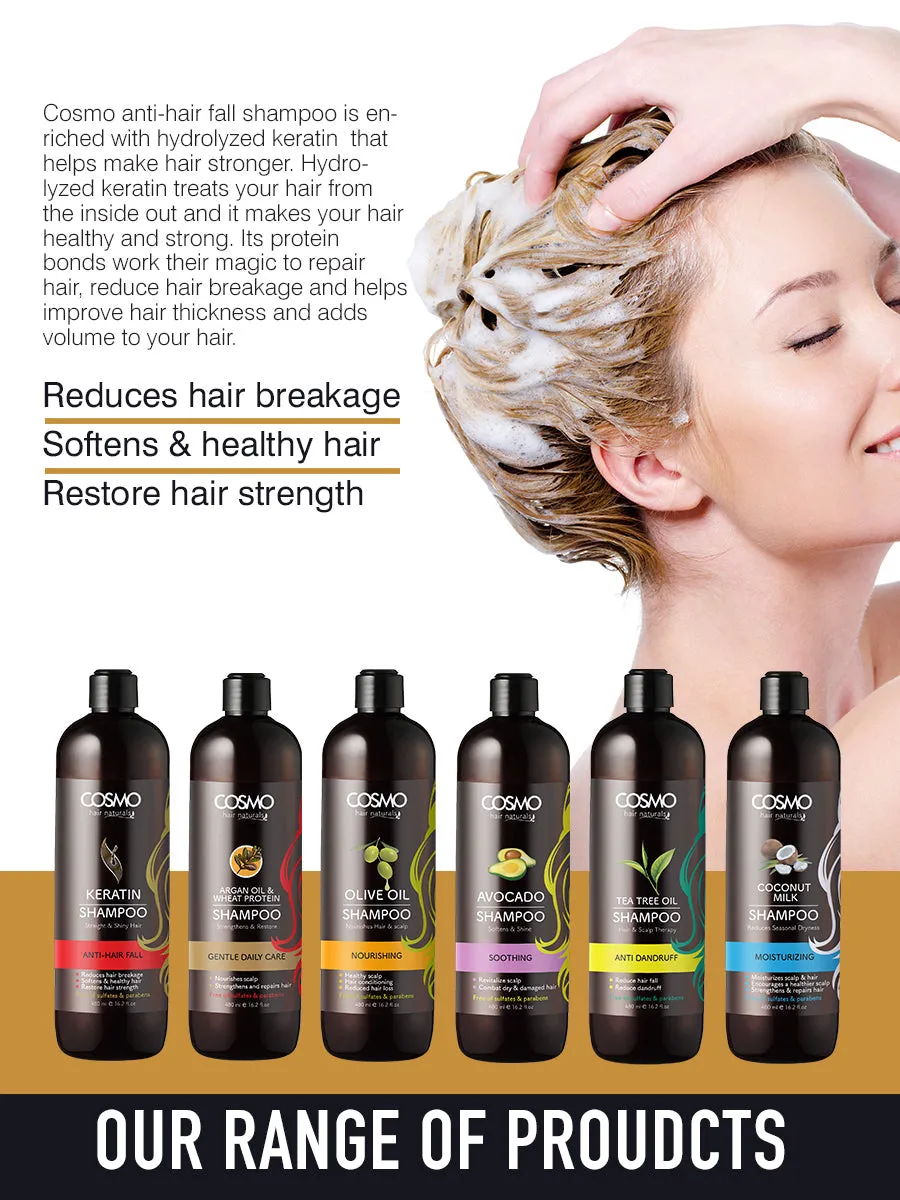 ANTI-HAIR FALL - KERATIN SHAMPOO