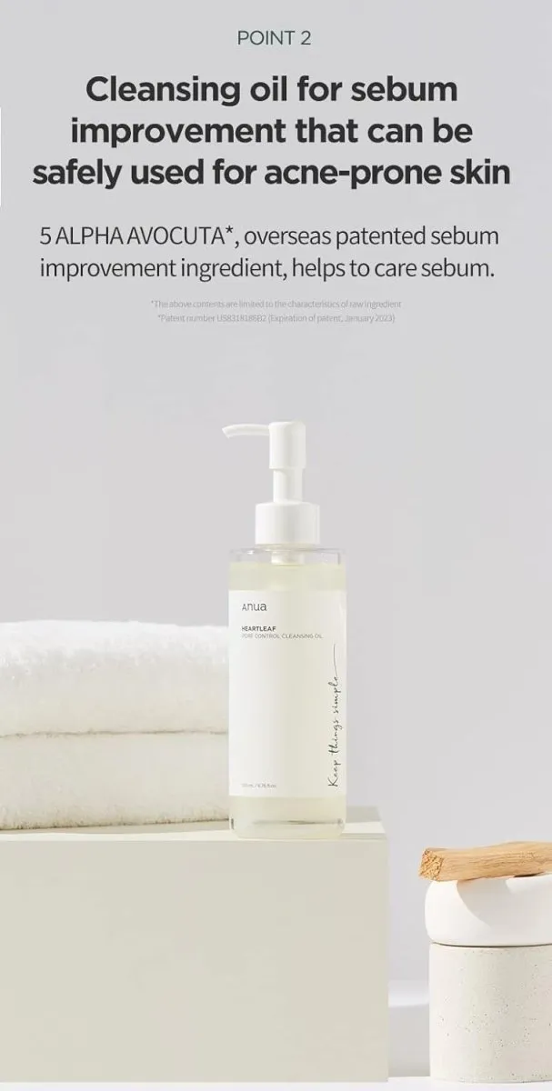 ANUA Heartleaf Pore Control Cleansing Oil 200ml