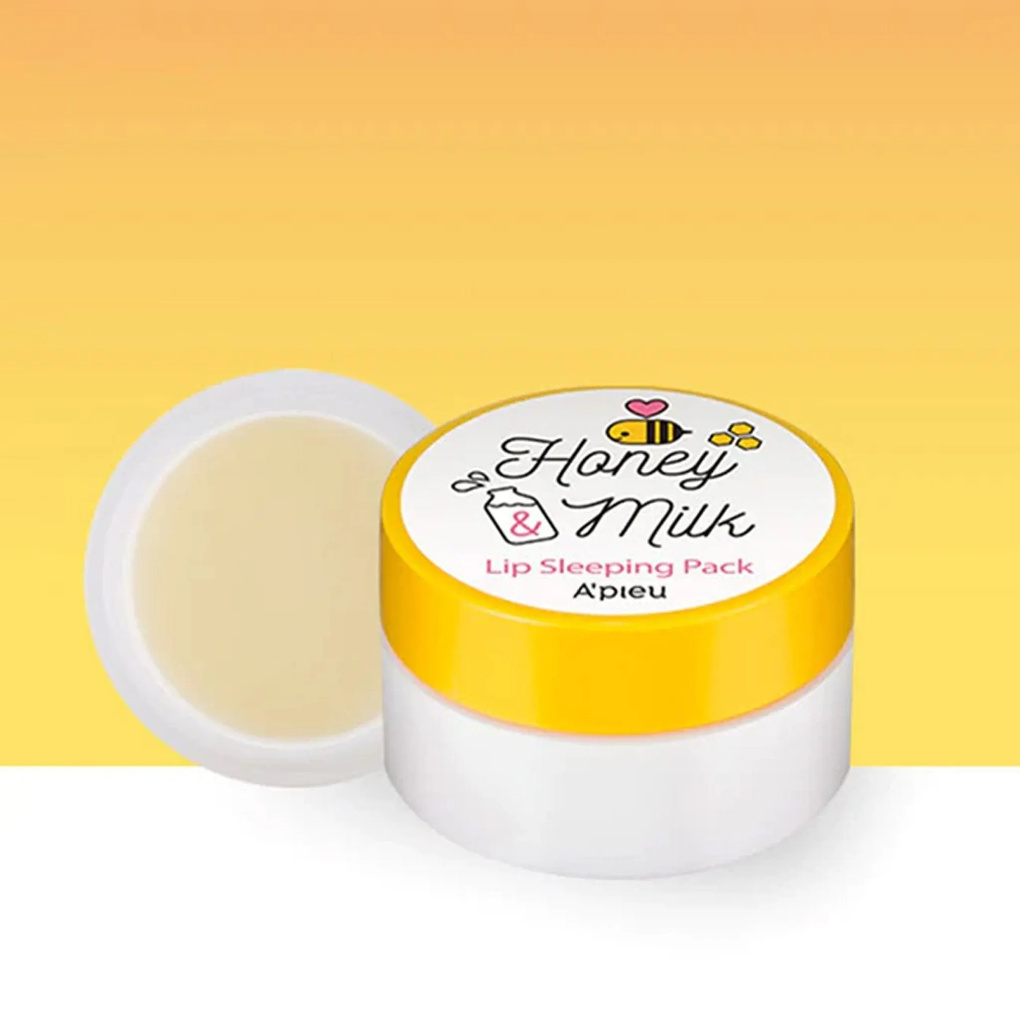 APIEU Honey & Milk Lip Sleeping Pack 6.7g