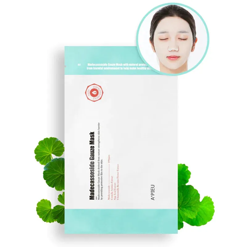 A'PIEU Madecassoside Gauze Mask قناع ورقي للبشرة من ايبيو