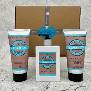 Argan Oil Bath Time Pamper Gift Box