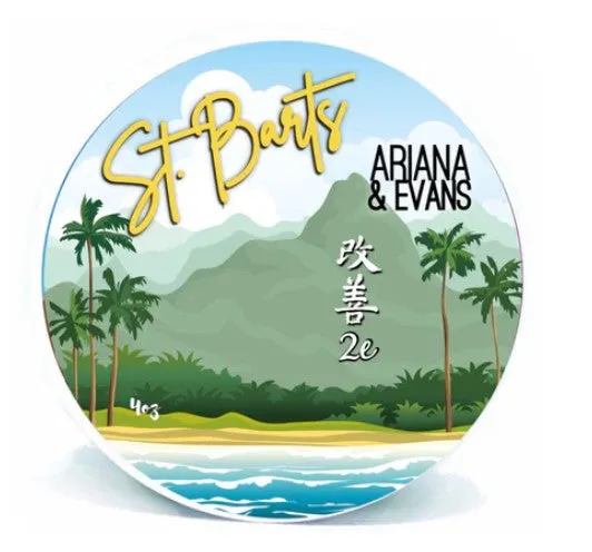 Ariana & Evans - St. Barts Shaving Soap, Kaizen 2e Base