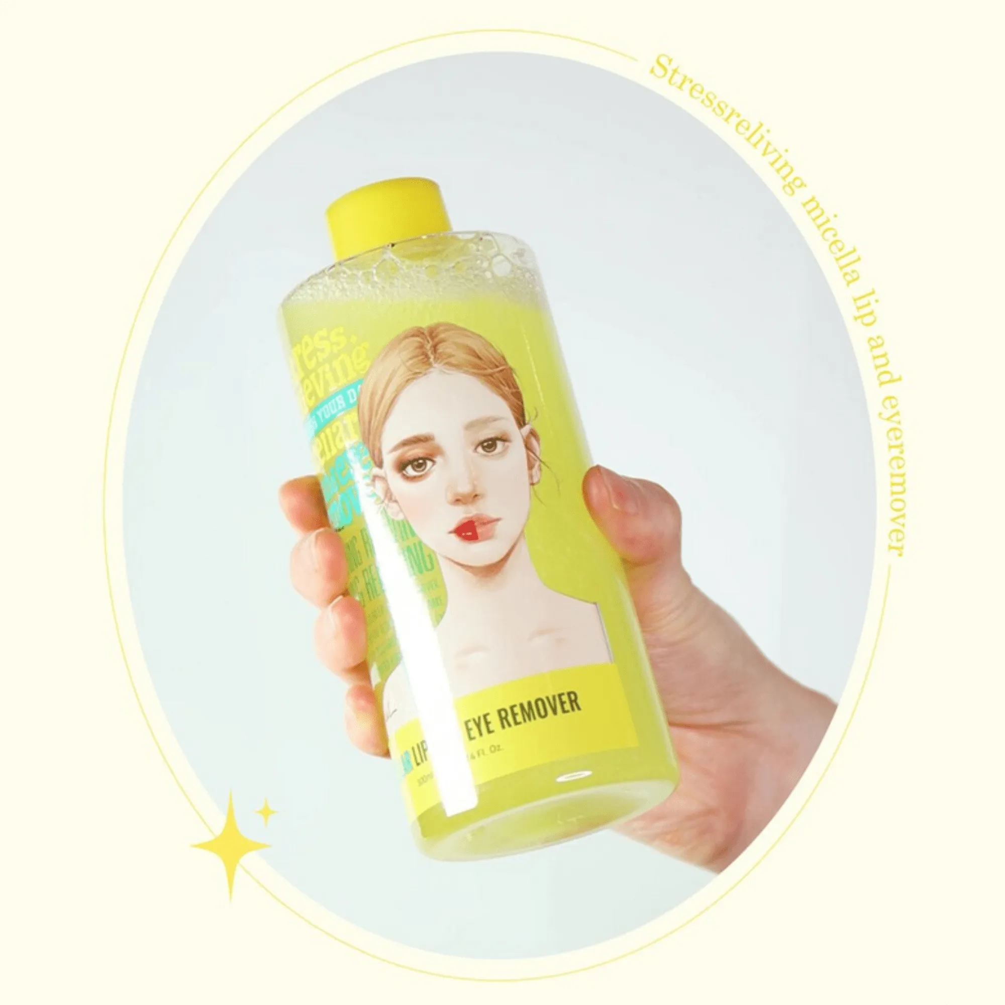 ARIUL Stress Relieving Micellar Lip and Eye Remover 300ml