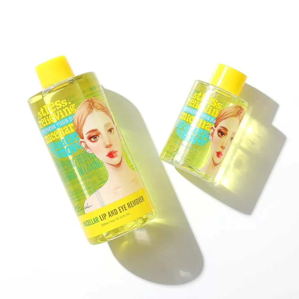 ARIUL Stress Relieving Micellar Lip and Eye Remover 300ml