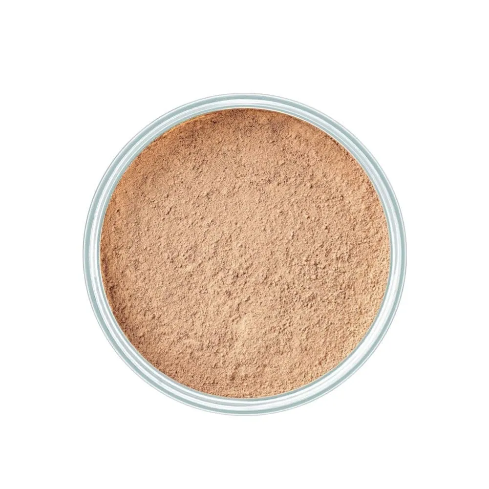 ARTDECO Mineral Powder Foundation - honey  loose setting powder for a smooth & matte finish - medium coverage - perfect for sensitive & oily skin - makeup with zinc & magnesium - vegan - 0.53 Oz