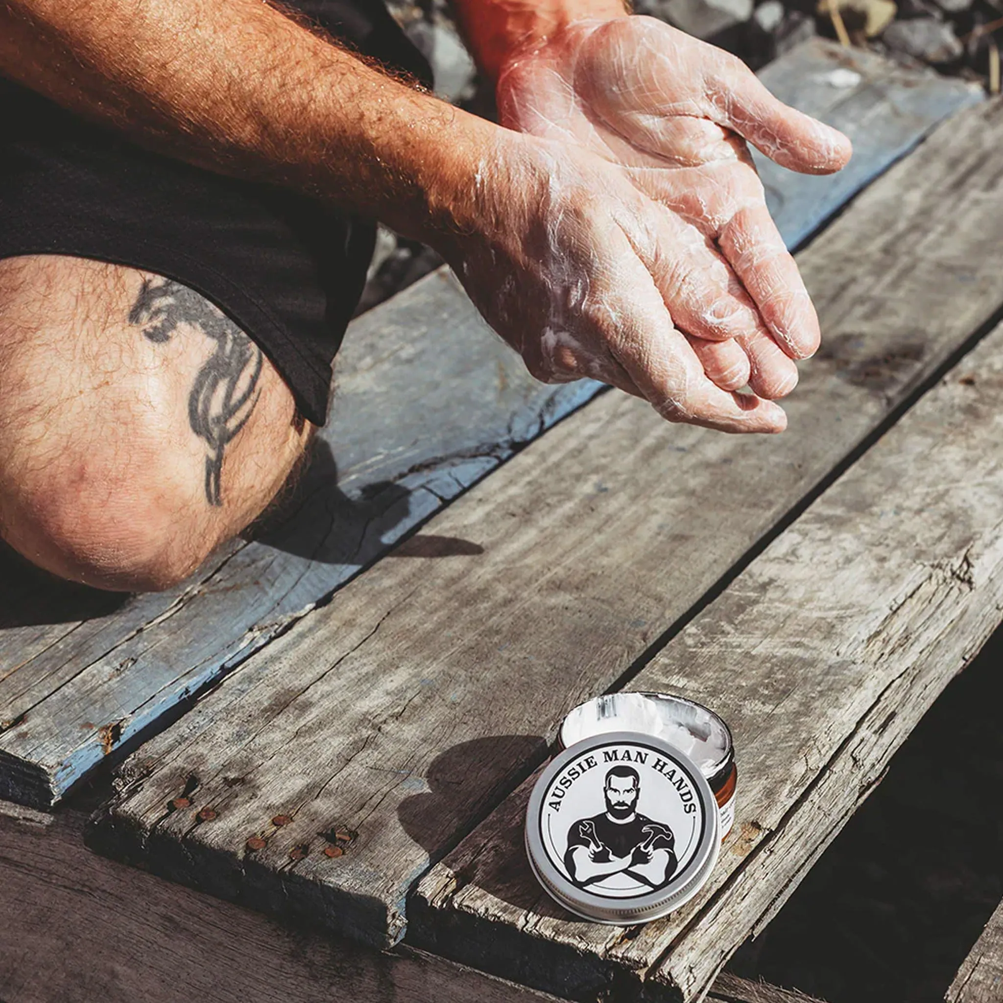 AUSSIE MAN HANDS - TRADIE HAND CREAM - 80 GRAMS