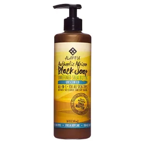 Authentic African Black Soap, Unscented