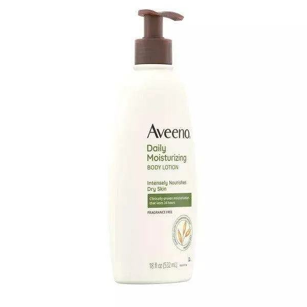 Aveeno Daily Moisturizing Body Lotion with Soothing Oat for Dry Skin - 18oz