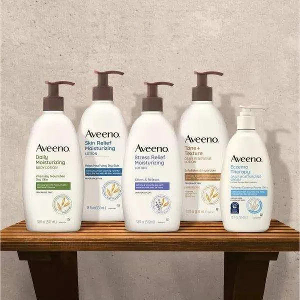 Aveeno Daily Moisturizing Body Lotion with Soothing Oat for Dry Skin - 18oz