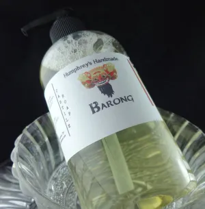 BARONG Unisex Body Wash | Beard Wash | 8 oz | Indonesian Teakwood