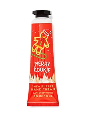 Bath & Body Works Merry Cookie Shea Butter Travel Size Hand Cream 1oz (Merry Cookie)