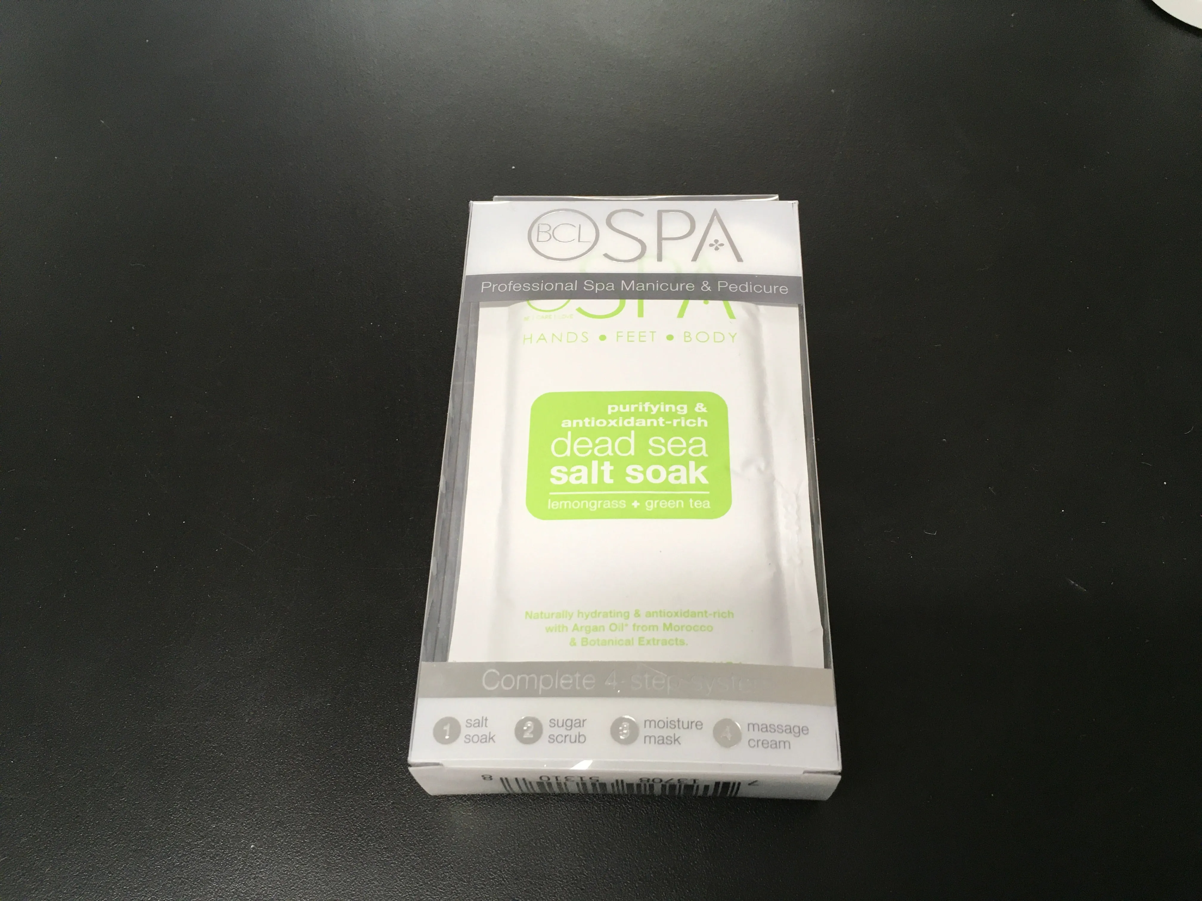 BCL SPA 4-Step Starter Kit Lemongrass & Green Tea (4Piece/Packet)