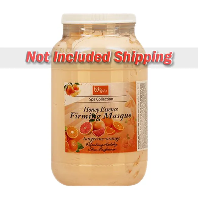 Be Beauty Spa Collection, Honey Essence Firming Masque, CMAS134, Tangerine & Orange, 1Gallon