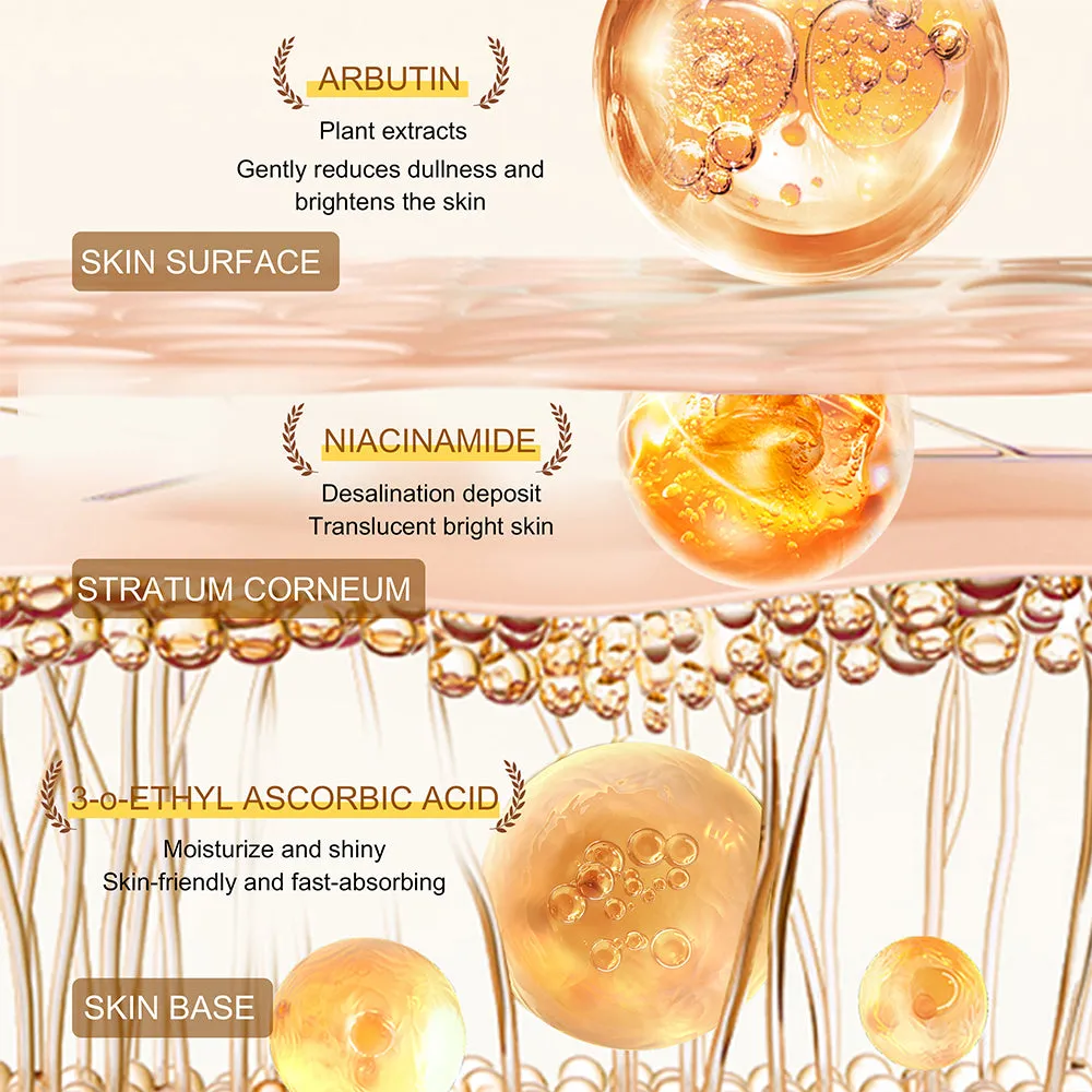 BEKAY - 7Pcs/set Fullerene Nicotinamide Skin Care Set