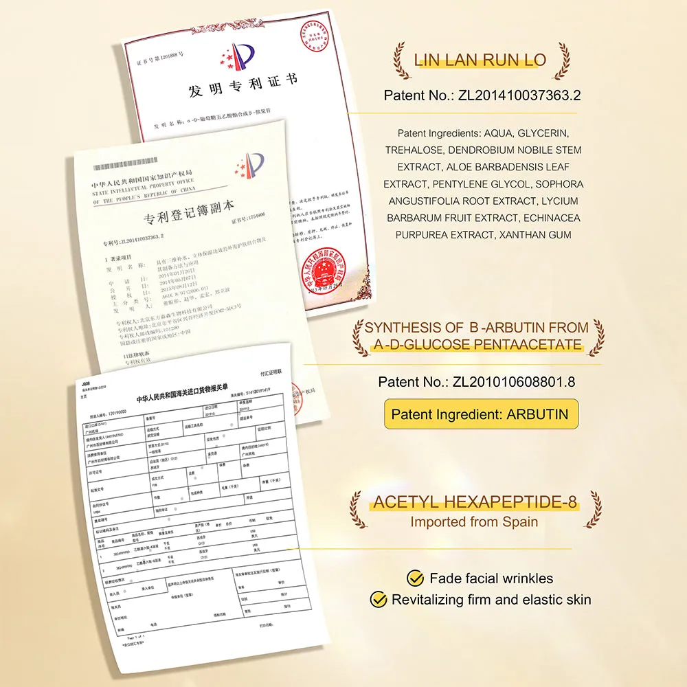 BEKAY - 7Pcs/set Fullerene Nicotinamide Skin Care Set