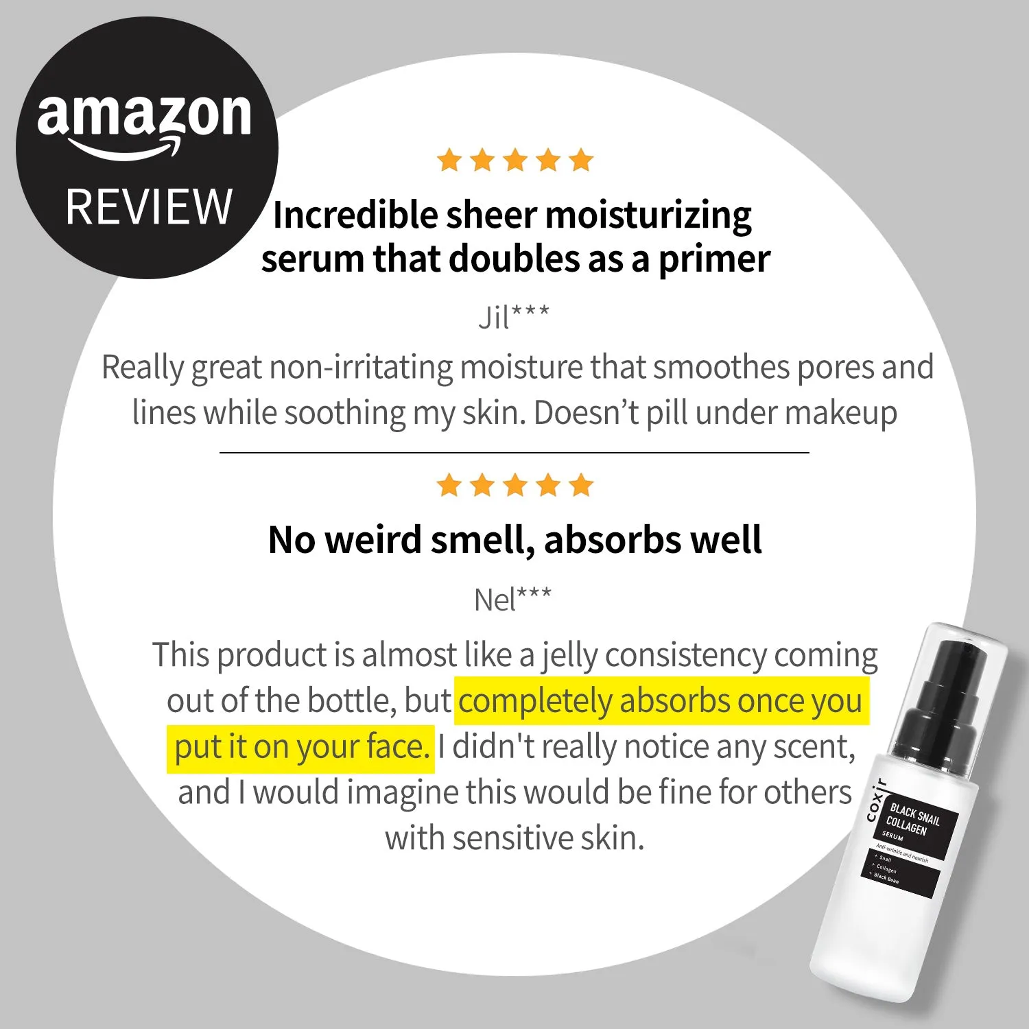 Black Snail Collagen Serum