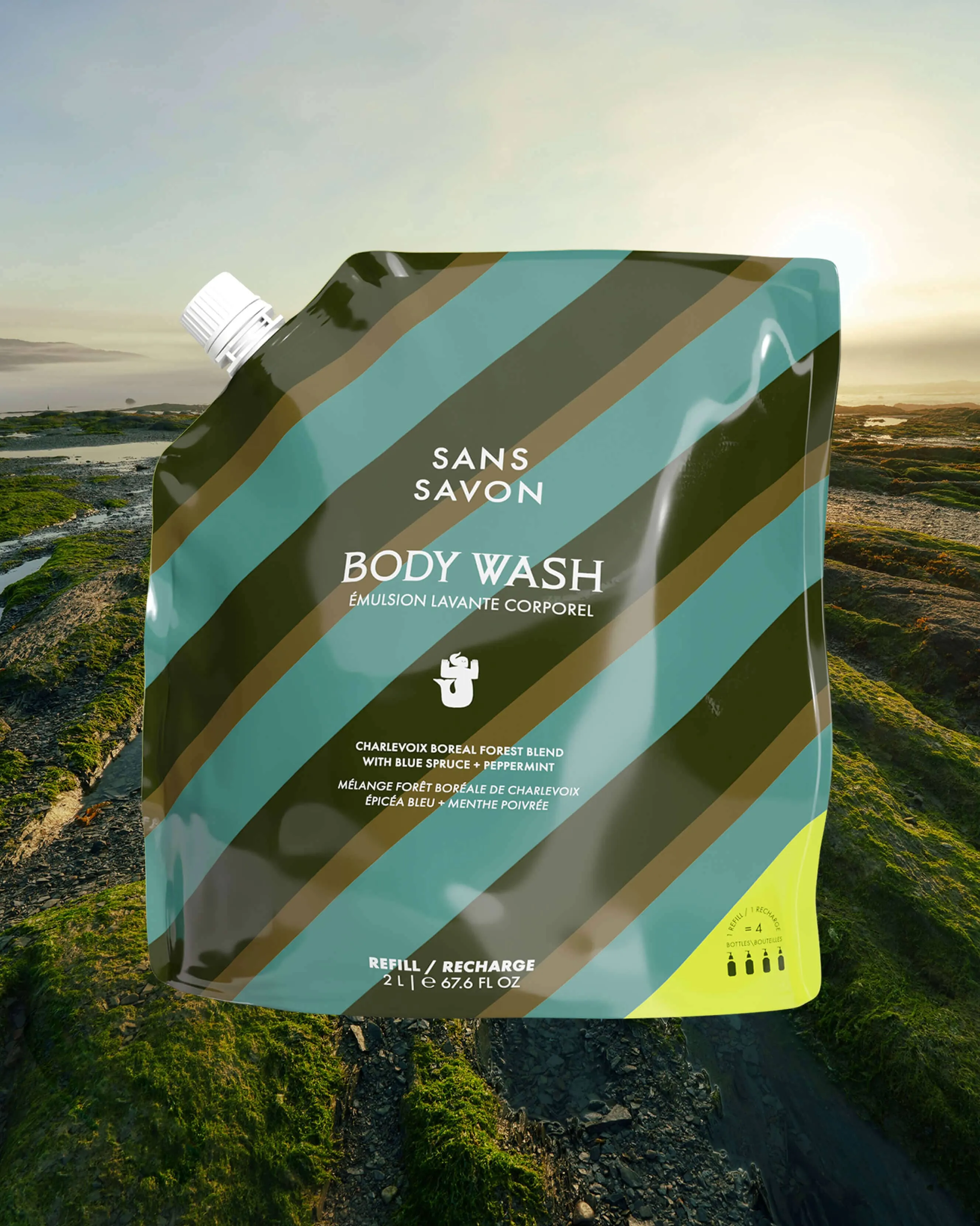 Body Wash Charlevoix Boreal Forest Blend