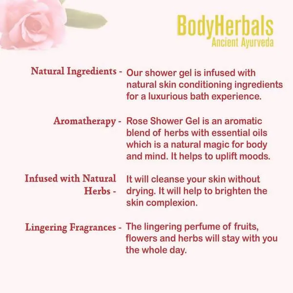 Bodyherbals Romance Rose Shower Gel