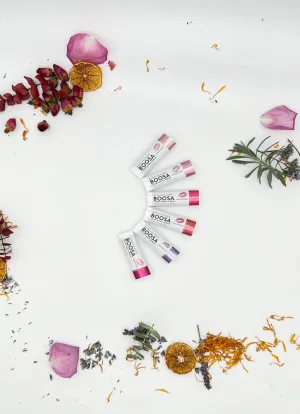 BOOSA Luxury Argan Lip Balm...Set of 6 Flavors!