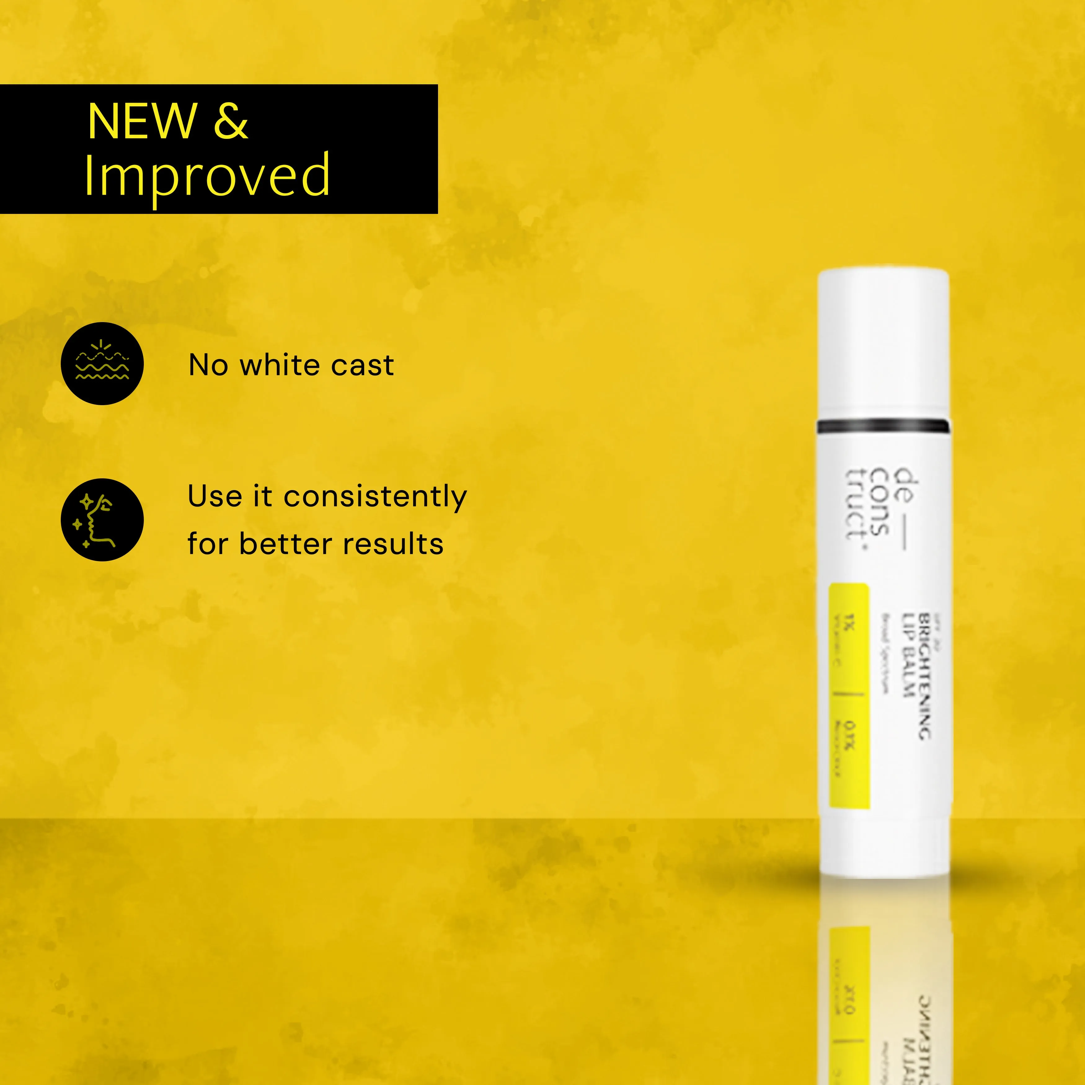 Brightening Lip Balm With SPF Duo - 1% Vitamin C   0.1% Resorcinol