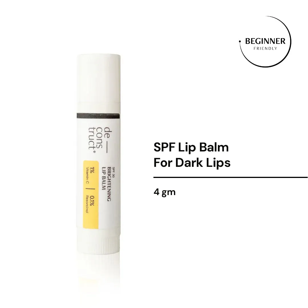Brightening Lip Balm With SPF Duo - 1% Vitamin C   0.1% Resorcinol