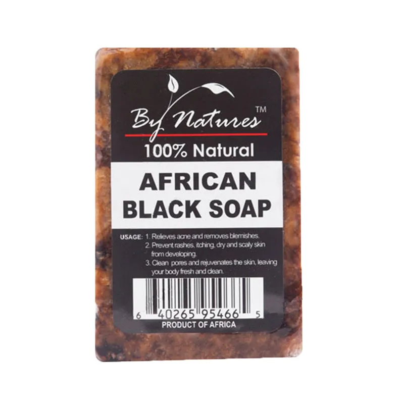 BY NATURES African Black Soap 7oz