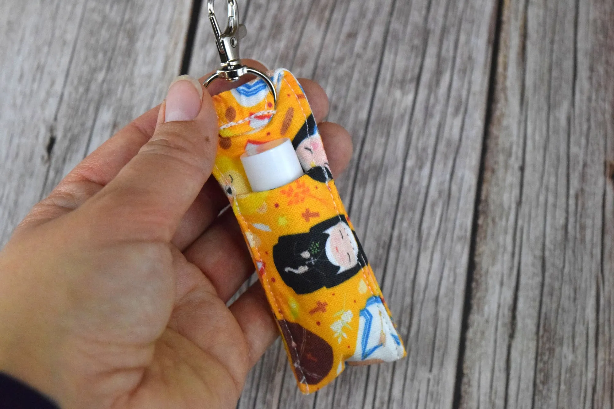 Catholic Chapstick Holder - September Saints