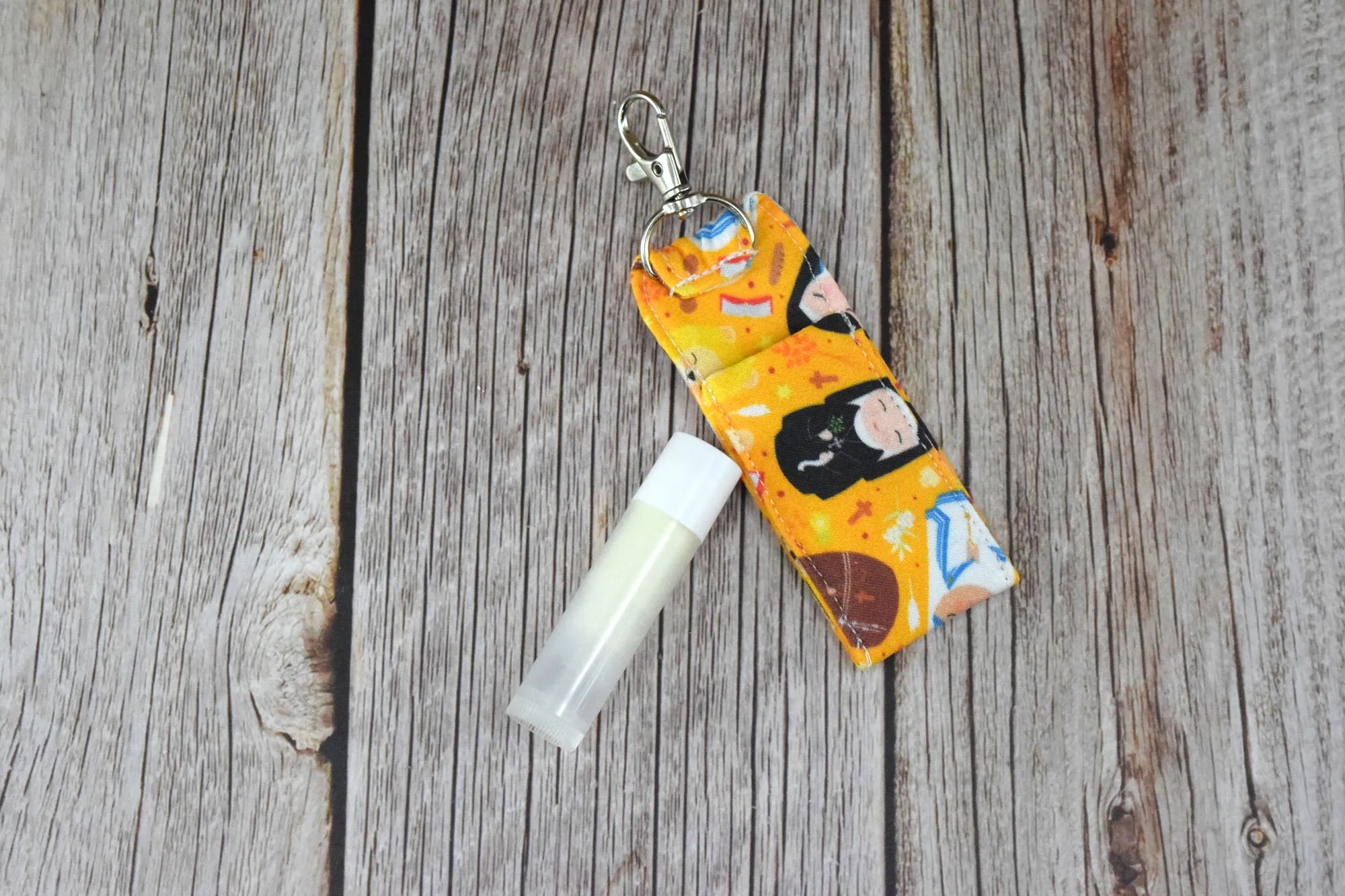 Catholic Chapstick Holder - September Saints