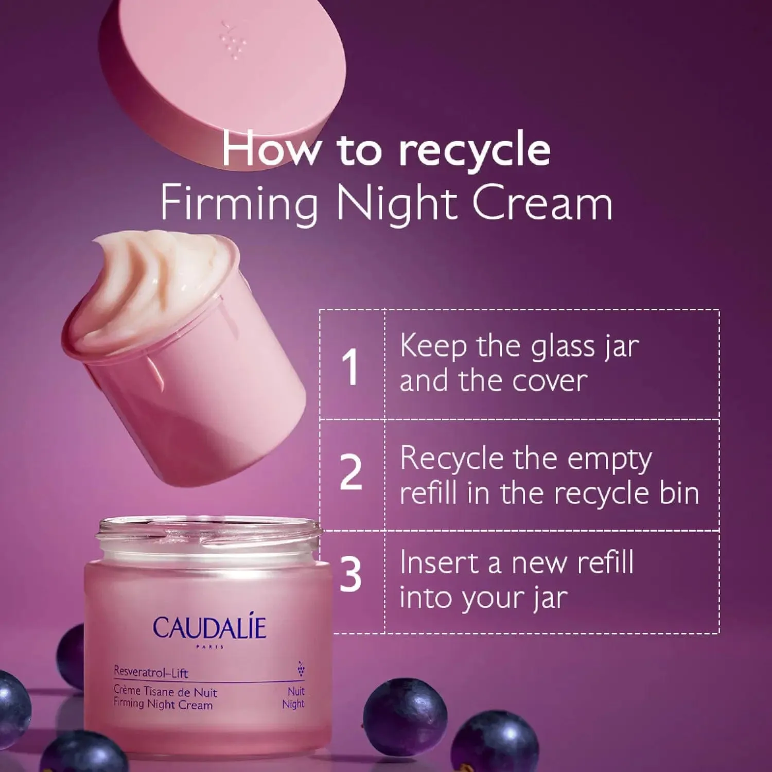 Caudalie Face Resveratrol-Lift Firming Night Cream 50ml