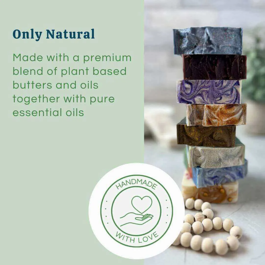 Celestial Nightscape Handmade Artisanal Landscape Soap | Plant-Based Detox Cleanser