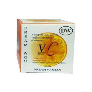 Century Beauty Vitamin C Waterproof Whitening Foundation Cream - 50g
